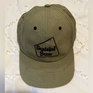 Grateful Brew Strapback Hat Embroidered Richardson Outdoor